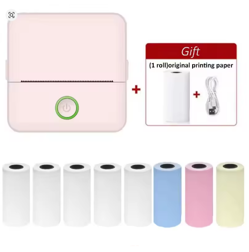 X6 Mini HD Thermal Printer – Portable Bluetooth Sticker Maker