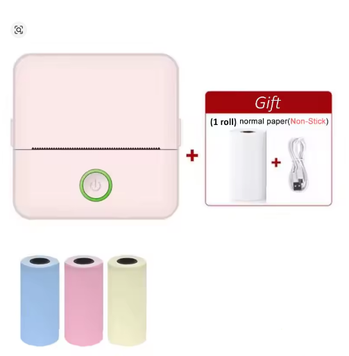 X6 Mini HD Thermal Printer – Portable Bluetooth Sticker Maker