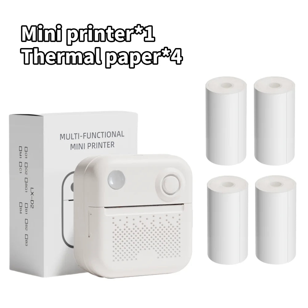 Dolewa D3 Mini Thermal Printer – Labels & Photo Printing