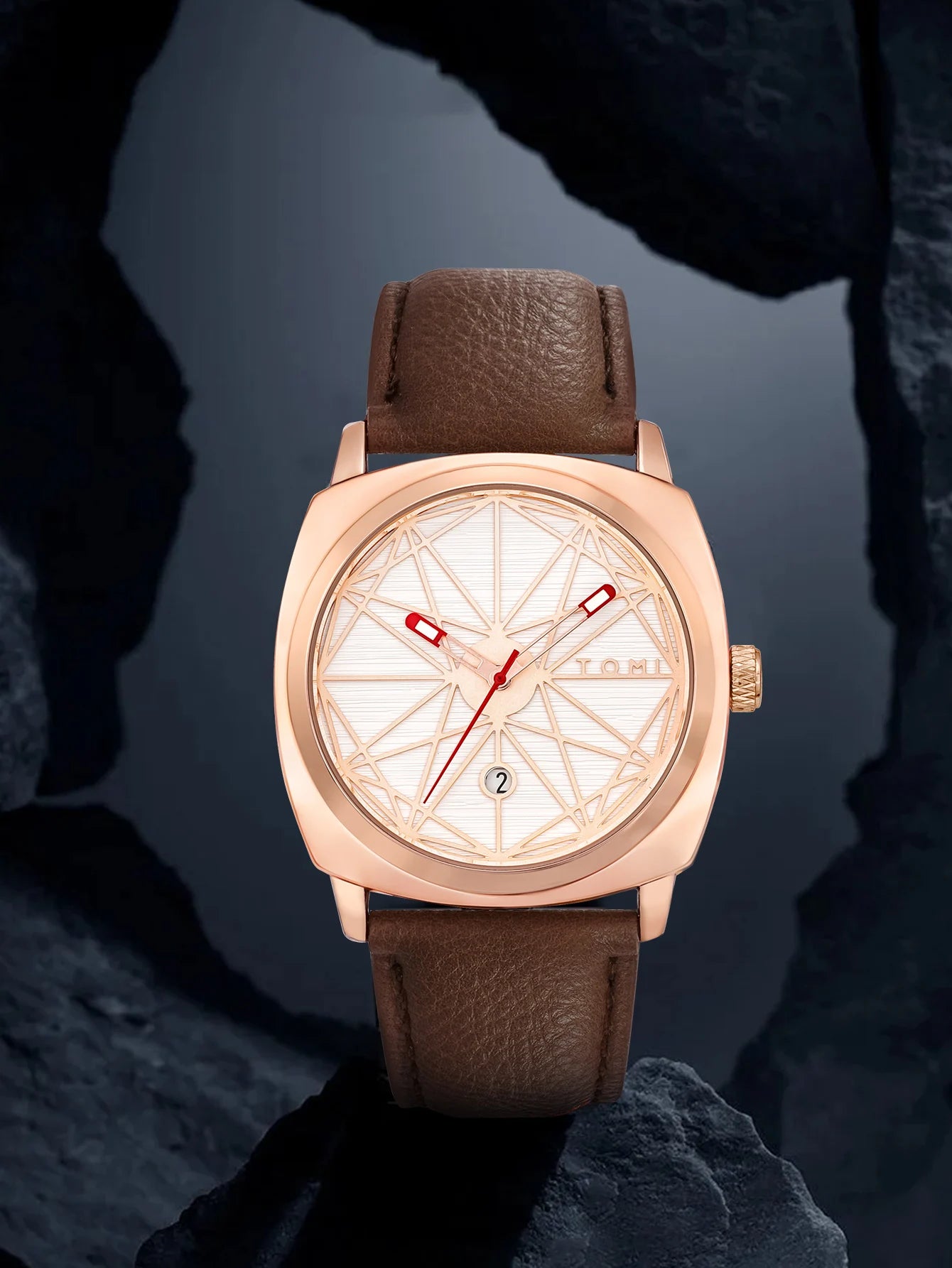 TOMI 2024 New 2PCS Men's Watch Bracelet Gift Set Luxury Business Versatile Calendar Men's Quartz Watch and Watch Gift Reloj