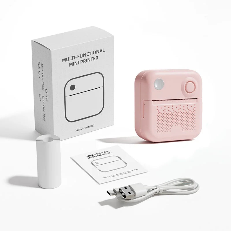 Dolewa D3 Mini Thermal Printer – Labels & Photo Printing