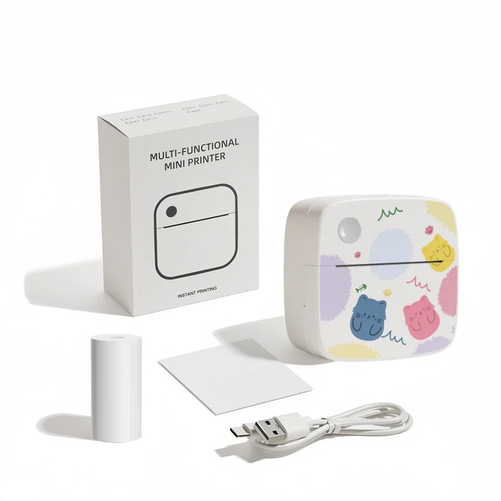 Dolewa D2 Cat Thermal Printer – Portable Labels & Photos