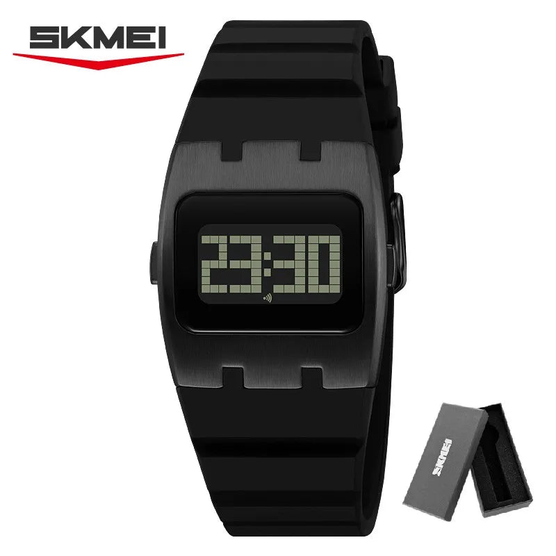SKMEI 2415 Original Waterproof Luminous Digital Watch for Men – Chronograph with Alarm & Calendar