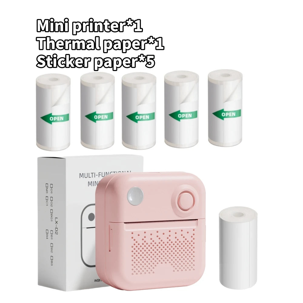Dolewa D3 Mini Thermal Printer – Labels & Photo Printing
