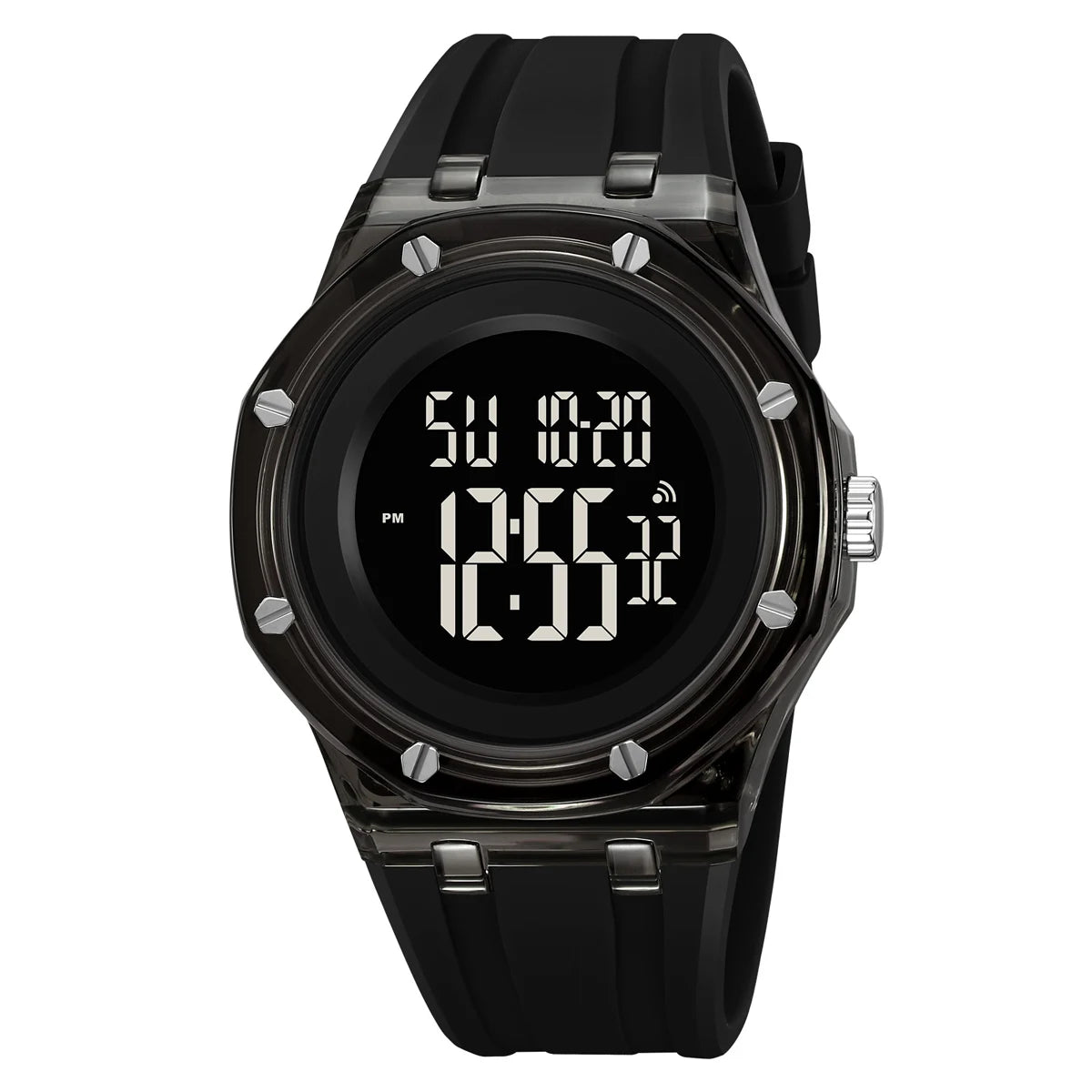 SKMEI Sports Digital Quartz Watch for Men & Women – Waterproof LED Casual Wristwatch with Week & Date Display