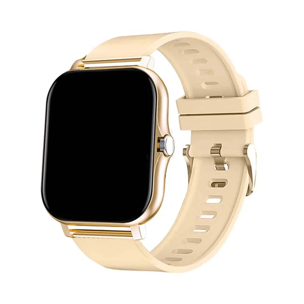 Luxorive PulsePro 2024 – Full Touchscreen Sport Fitness Smartwatch with BT Call for Men & Women