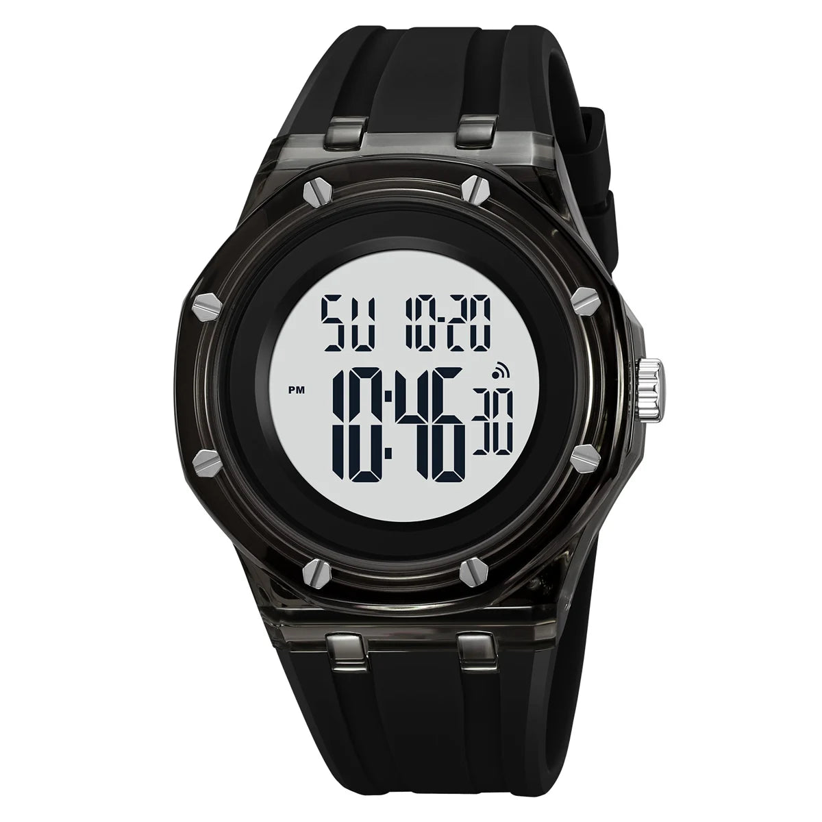 SKMEI Sports Digital Quartz Watch for Men & Women – Waterproof LED Casual Wristwatch with Week & Date Display