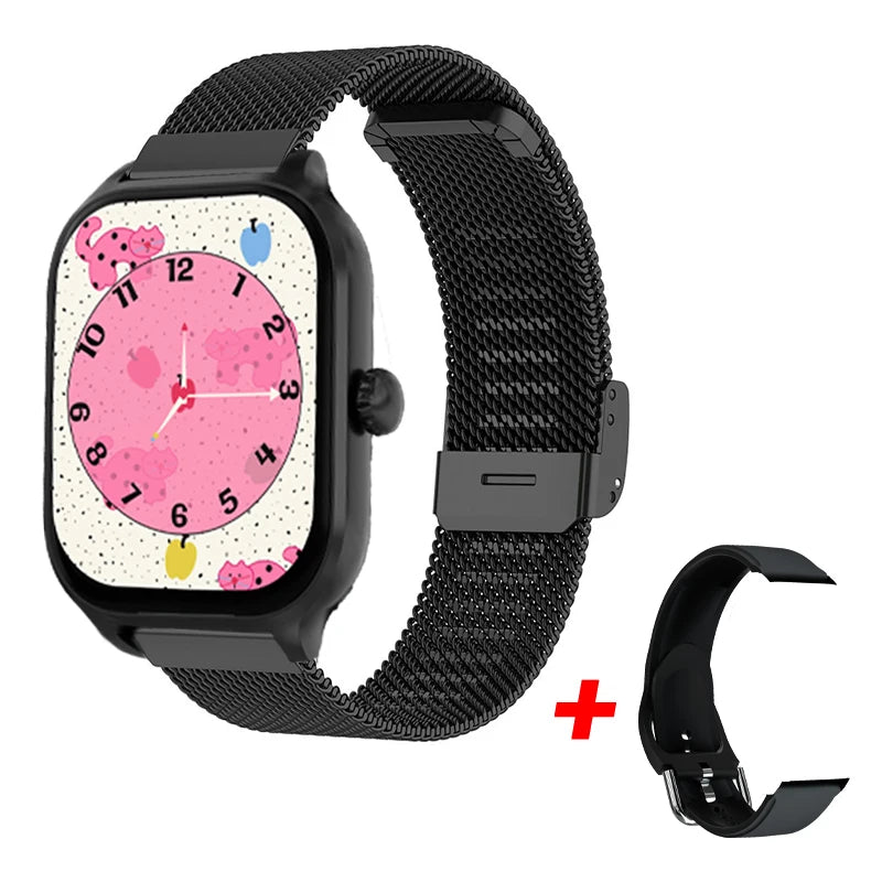 Luxorive TitanView Pro Max 2.01” – Ultra HD Smart Calling Fitness Watch (2025 Edition)