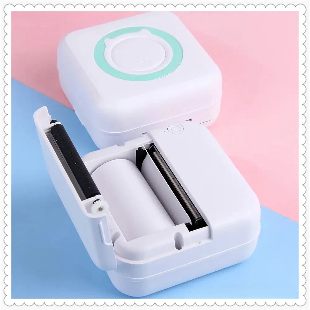 C15 Mini Thermal Bluetooth Printer – Inkless & Portable