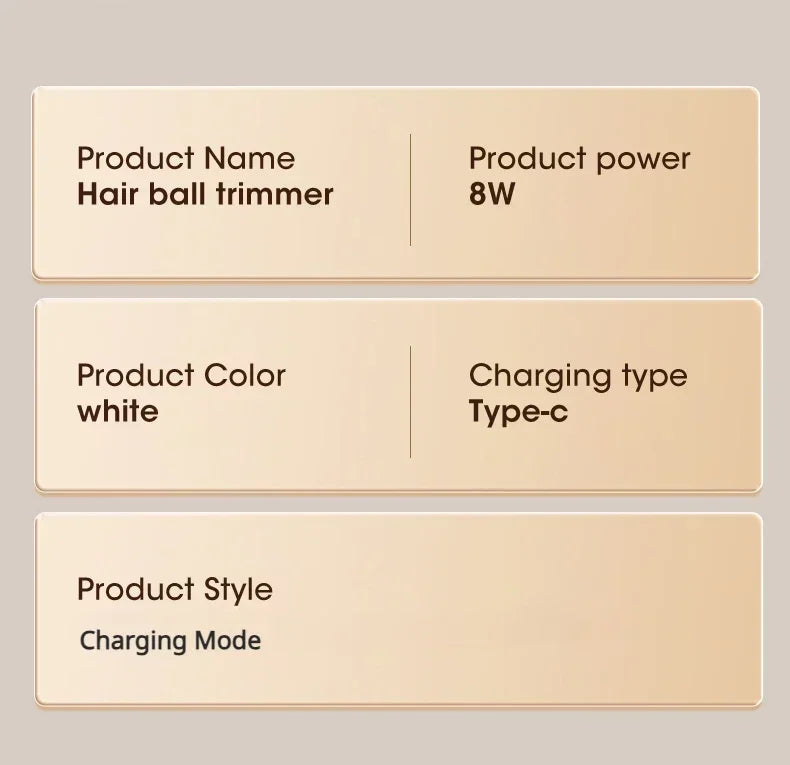Electric Lint Remover HairBall Trimmer Sweater Defuzzer Intelligent Digital Display Lints Shaver Trimmer USB Charge 5 Gears