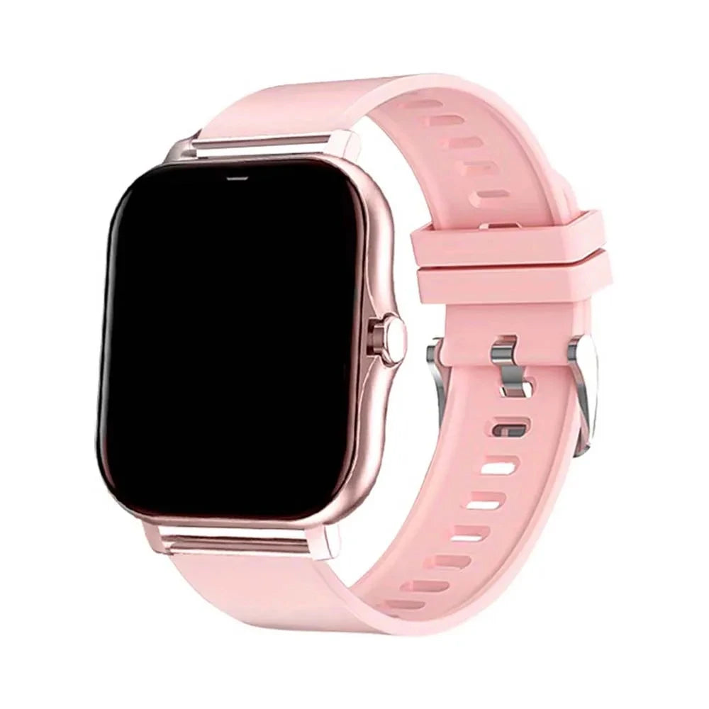 Luxorive PulsePro 2024 – Full Touchscreen Sport Fitness Smartwatch with BT Call for Men & Women