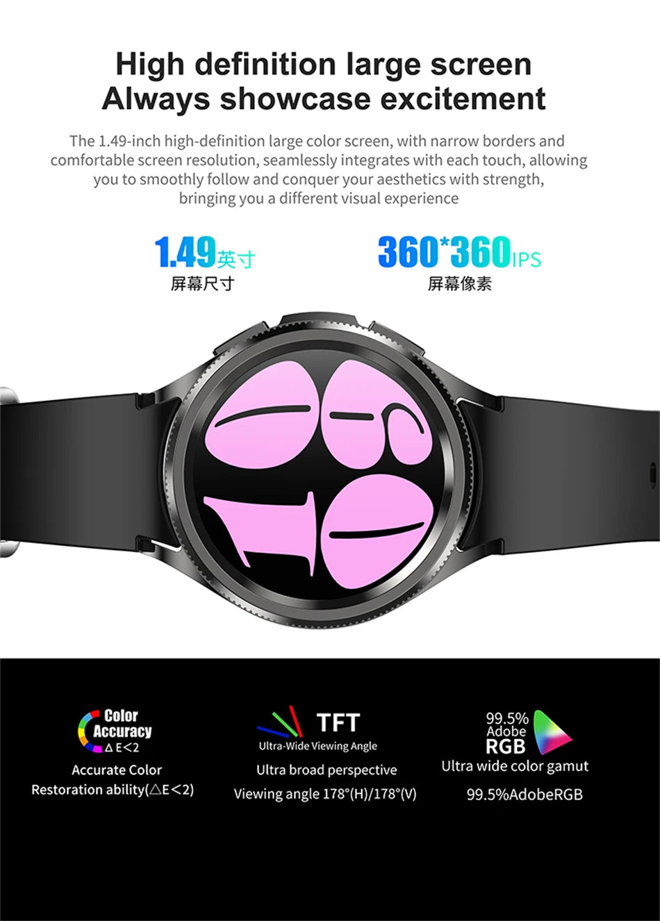 Luxorive Smartwatch – Men & Women | Bluetooth Call, Health & Fitness Tracker – 2025