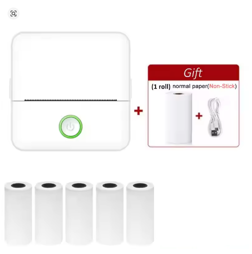 X6 Mini HD Thermal Printer – Portable Bluetooth Sticker Maker