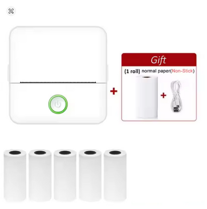 X6 Mini HD Thermal Printer – Portable Bluetooth Sticker Maker
