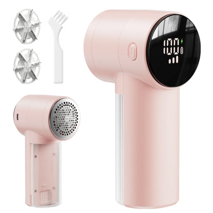 coldSky Fabric Shaver Lint Remover 3 Speeds Rechargeable Electric Portable Sweater to Remove Pilling for Clothes Couch Blanket