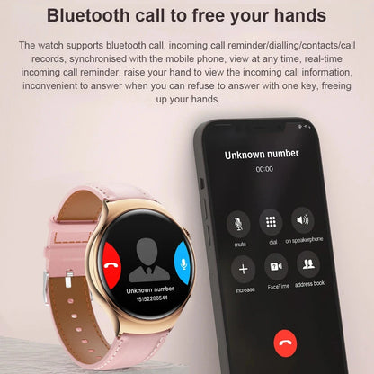 Luxorive Smartwatch 4 Mini – Bluetooth Calling, GPS, NFC & Health Tracking Watchify 