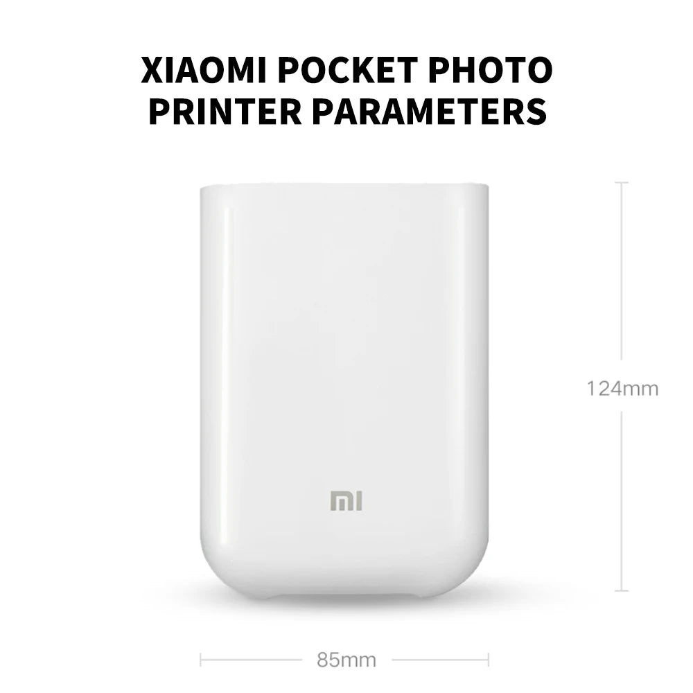 Xiaomi AR 300dpi Mini Photo Printer – Portable Pocket Printer