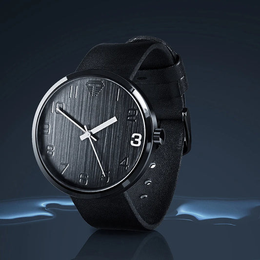 TOMI Men's Watch Luxury Brown Belt Quartz Watch Men's and Women's Leisure Simple Watch Men's Watch Gift