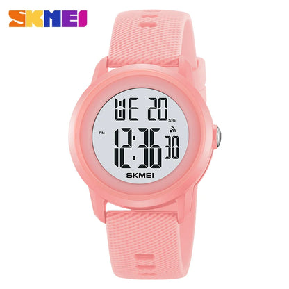 SKMEI 2218 Waterproof Fashion Digital Sports Watch for Men & Women – LED Display, Alarm
