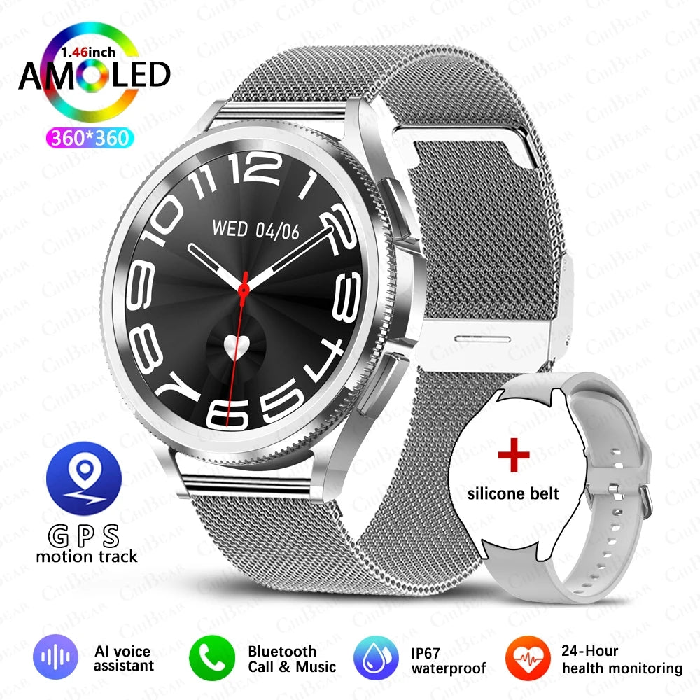 Luxorive Smartwatch – Men & Women | Bluetooth Call, Health & Fitness Tracker – 2025