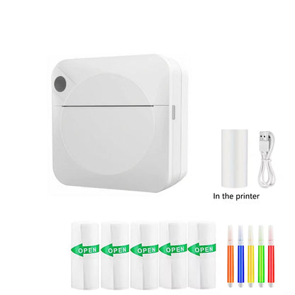 Mini Thermal Printer – Inkless Pocket Printer for Photos & Notes"
