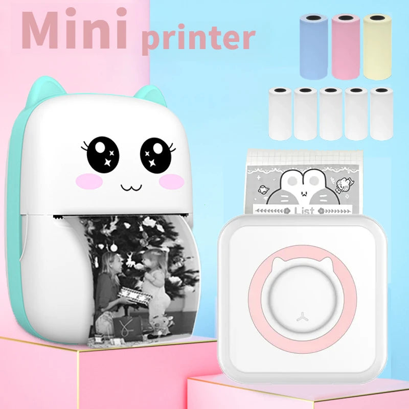 C15 Mini Thermal Bluetooth Printer – Inkless & Portable