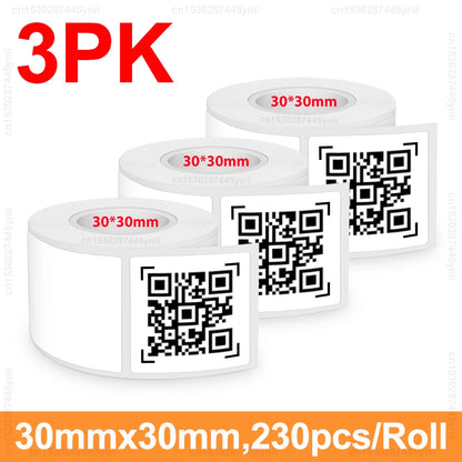 P50 Mini Thermal Label Printer – Portable Barcode & QR Maker