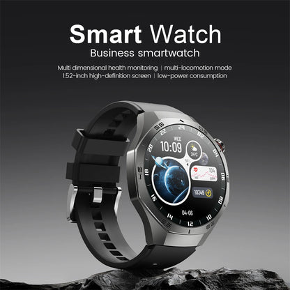 Luxorive GT5 Pro Smartwatch – GPS, AMOLED, Heart Rate, Bluetooth Call, Waterproof