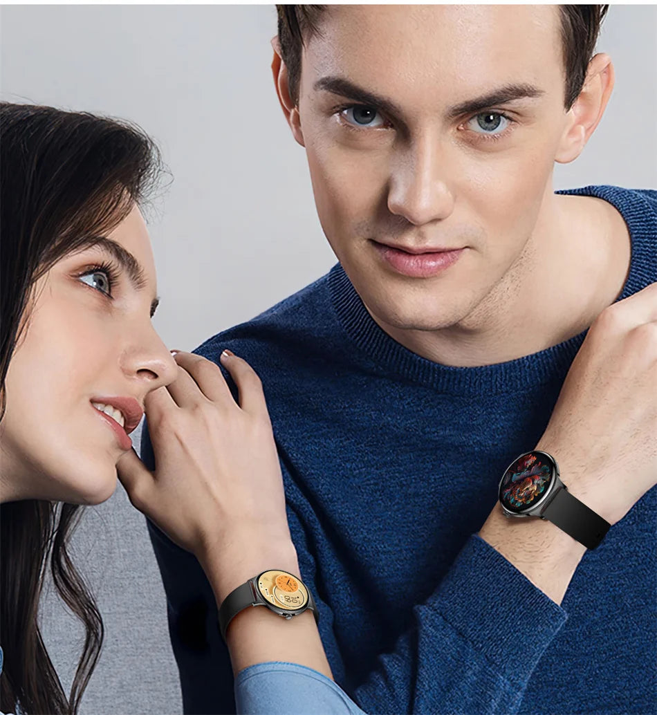 Luxorive LuxeFit Ultra – Women's Slim Smartwatch with Always-On Display & Bluetooth Call