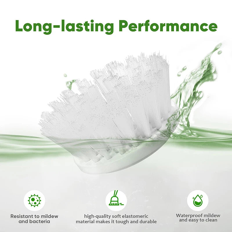 5-in-1 Electric Spin Scrubber – Bathroom & Kitchen Cleaning Brush