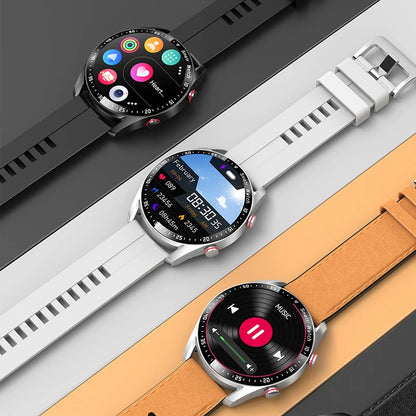 Luxorive ECG+PPG Smartwatch – Health & Sports Tracker with Bluetooth Call + Box
