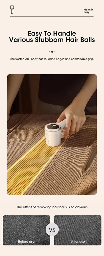 Lint Remover for Clothing Portable Electric Fuzz Pellet Remover LED Display Rechargeable Fabric Shaver Fluff Remover Winter
