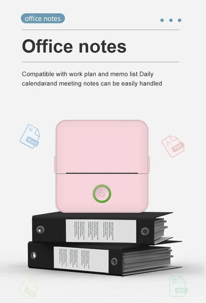 X6 Mini HD Thermal Printer – Portable Bluetooth Sticker Maker