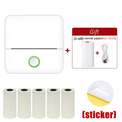 X6 Mini HD Thermal Printer – Portable Bluetooth Sticker Maker