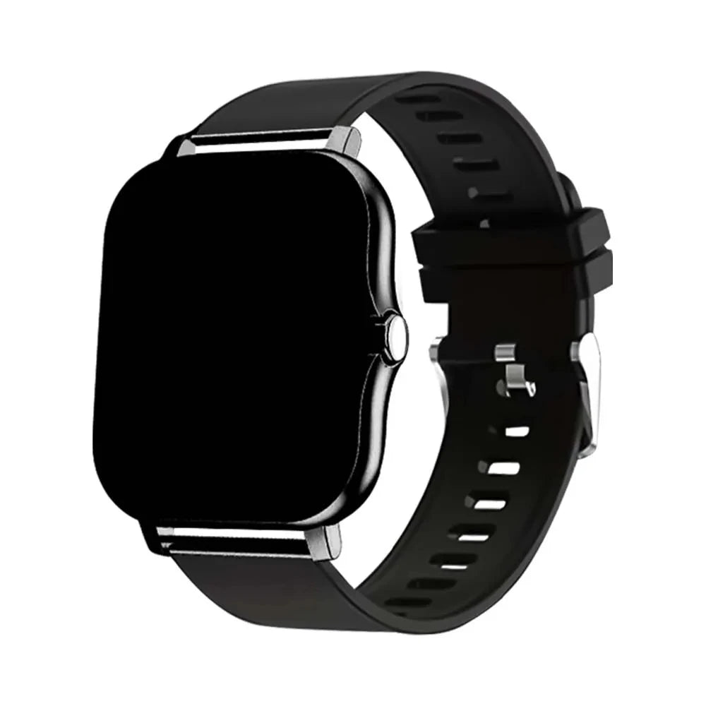 Luxorive PulsePro 2024 – Full Touchscreen Sport Fitness Smartwatch with BT Call for Men & Women