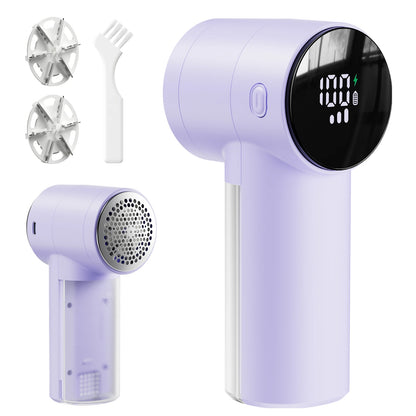 coldSky Fabric Shaver Lint Remover 3 Speeds Rechargeable Electric Portable Sweater to Remove Pilling for Clothes Couch Blanket