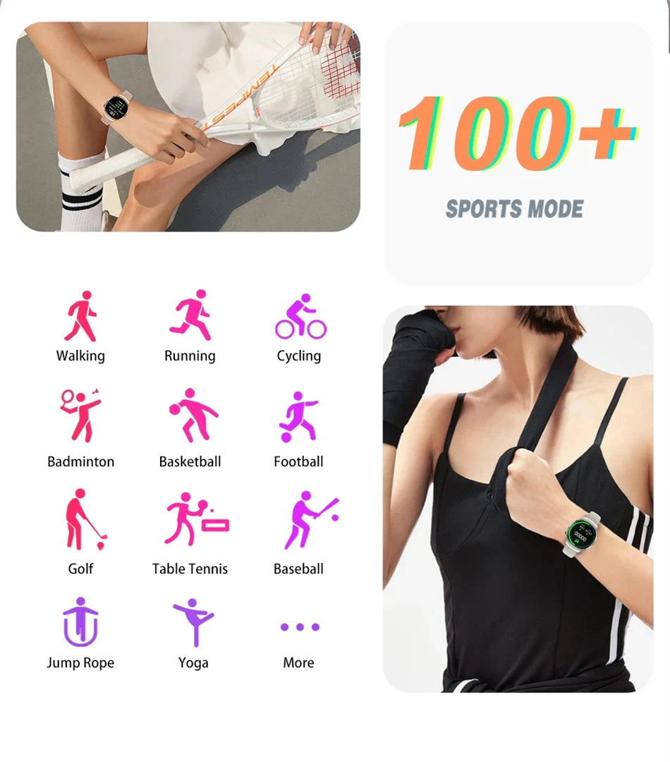 Luxorive Smartwatch 4 Mini – Bluetooth Calling, GPS, NFC & Health Tracking Watchify 