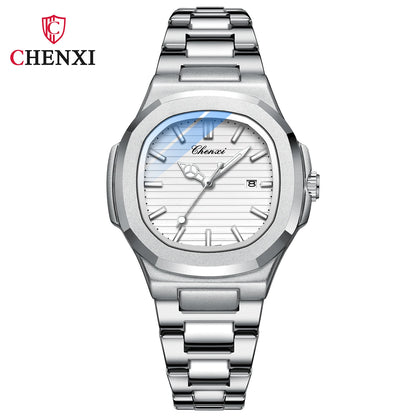 CHENXI Couple Watches Pair Men And Women Fashion Luxury Quartz Wristwatches Ladies Clock 2023 New Product His Hers Watch Sets