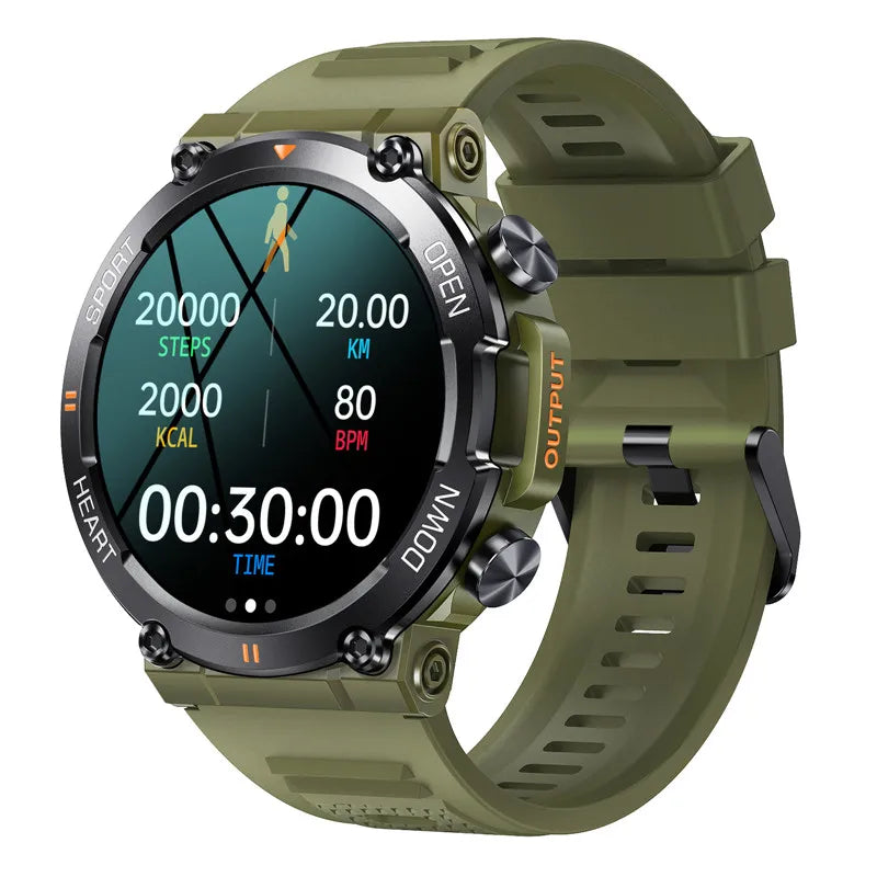 Luxorive K56Pro Smartwatch – 1.39" HD Display, Heart Rate, Bluetooth, 400mAh Battery, Sports & Outdoor Use