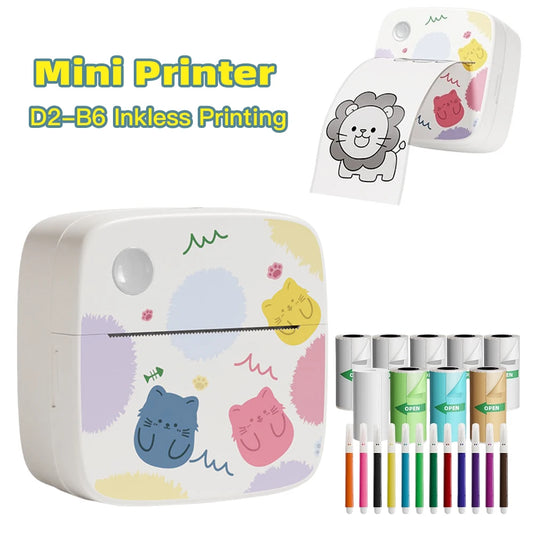 Dolewa D2 Cat Thermal Printer – Portable Labels & Photos