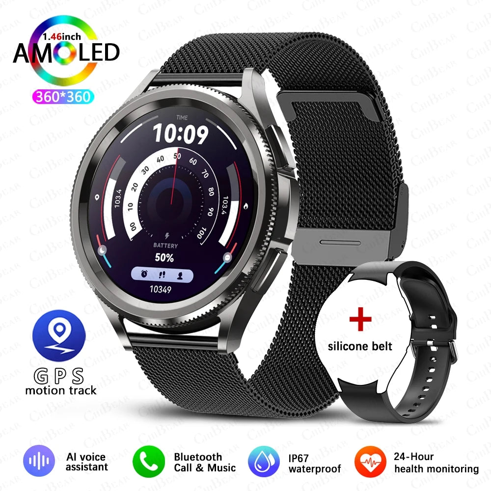 Luxorive Smartwatch – Men & Women | Bluetooth Call, Health & Fitness Tracker – 2025