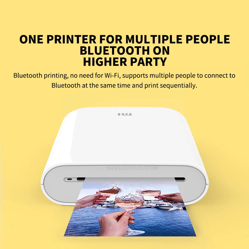 Xiaomi AR 300dpi Mini Photo Printer – Portable Pocket Printer
