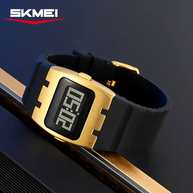 SKMEI 2415 Original Waterproof Luminous Digital Watch for Men – Chronograph with Alarm & Calendar
