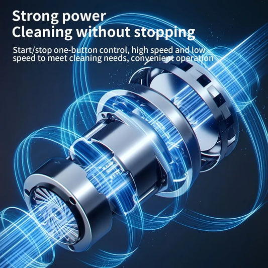 Electric Spin Scrubber – 3-Speed Handheld Shower Brush with 5 Replaceable Heads