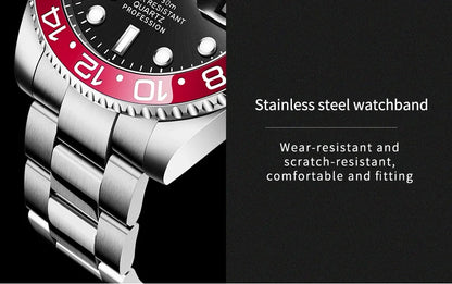 LIGE 2025 — a modern, luxurious men’s quartz wristwatch designed for style, function, and everyday elegance.