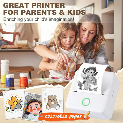 X6 Mini HD Thermal Printer – Portable Bluetooth Sticker Maker