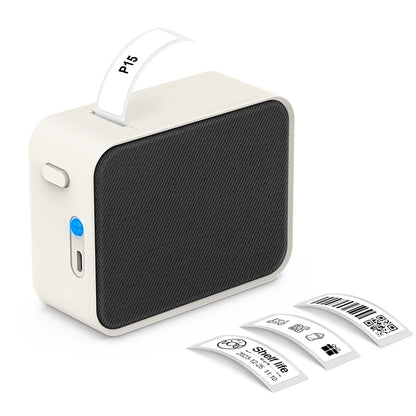 P15 Mini Bluetooth Label Printer – Portable & Thermal