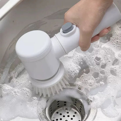 Electric Cleaning Brush – Wireless Scrubber for Kitchen & Bathroom