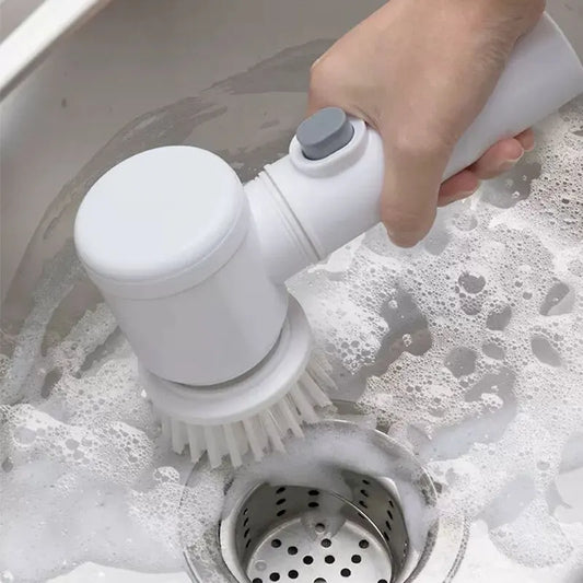 Electric Cleaning Brush – Wireless Scrubber for Kitchen & Bathroom