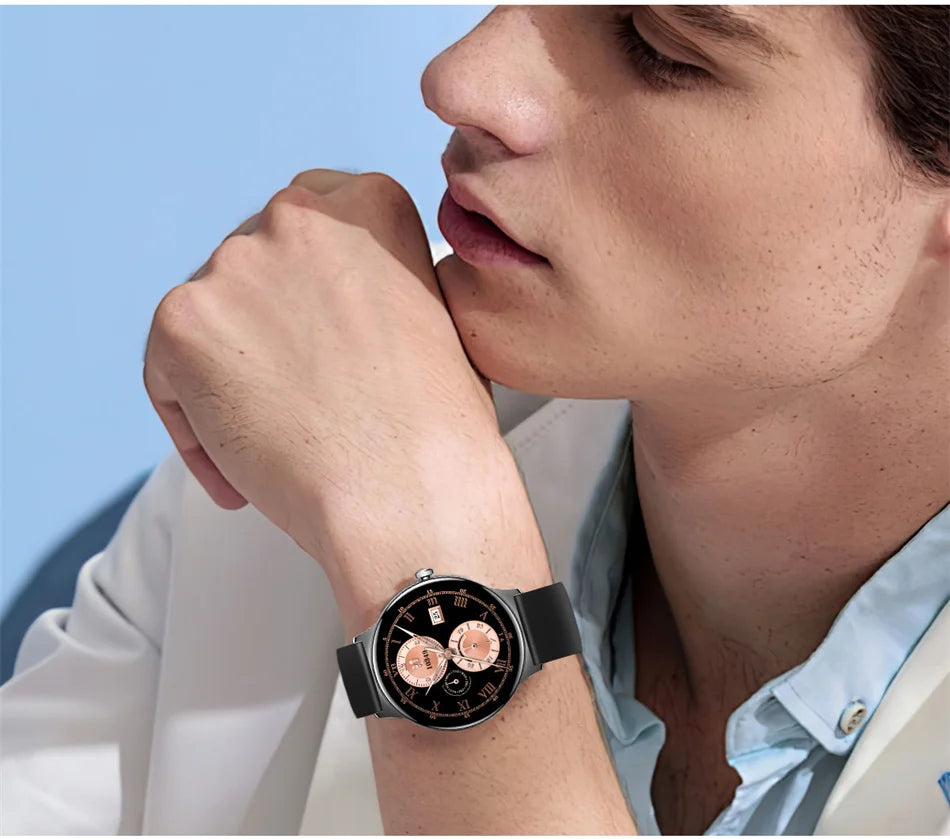 Luxorive LuxeFit Ultra – Women's Slim Smartwatch with Always-On Display & Bluetooth Call